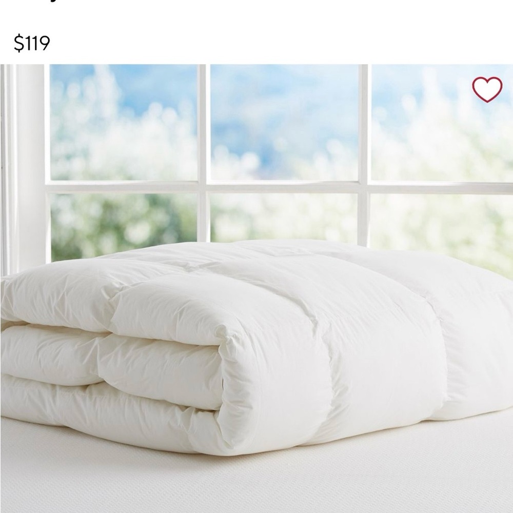 White Down Alternative Comforter - Plush All-Season Bedding